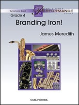 Branding Iron! Concert Band sheet music cover